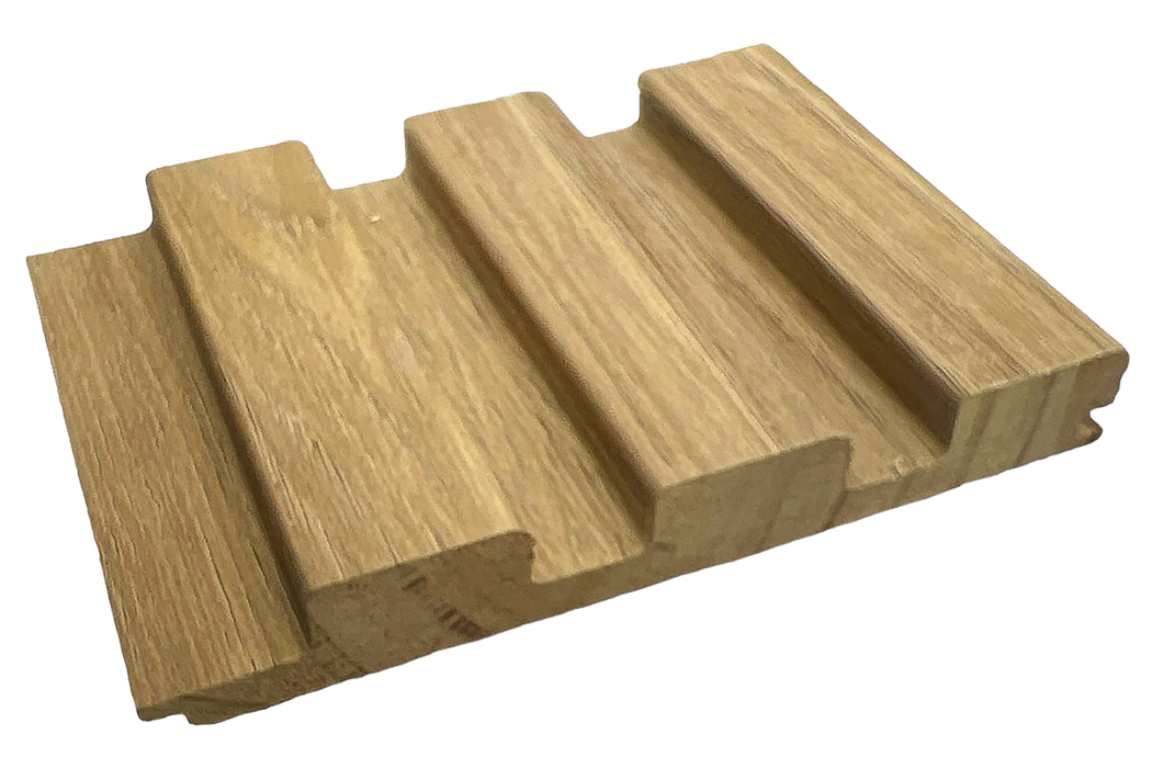 3 Grid Slat Panel - Chestnut (J Collection)
