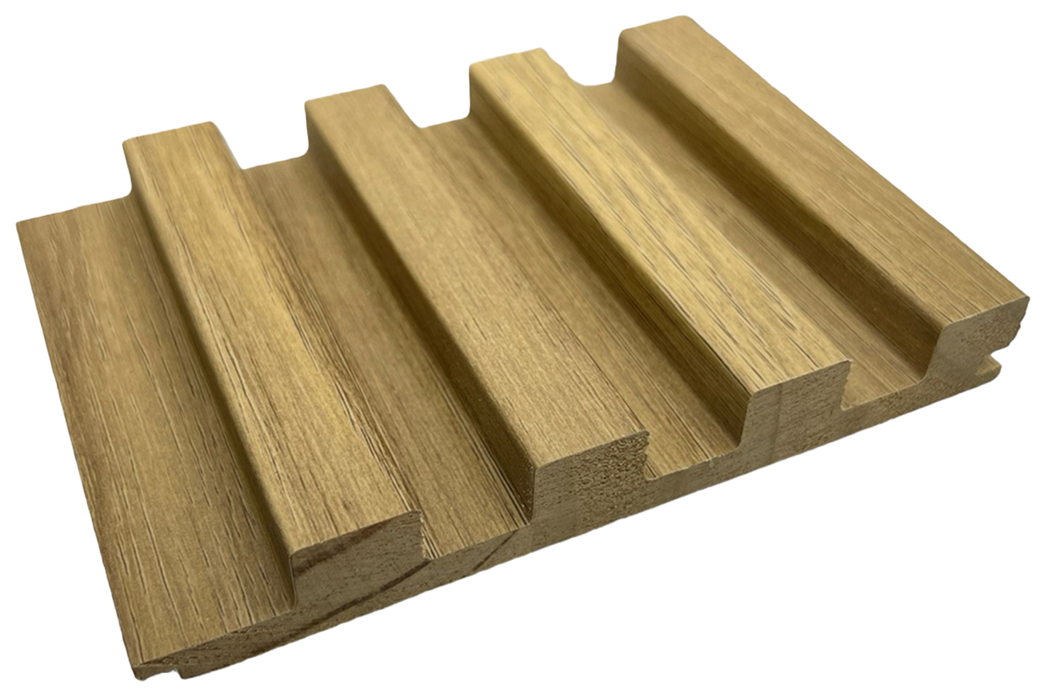 4 Grid Slat Panel - Chestnut (J Collection)