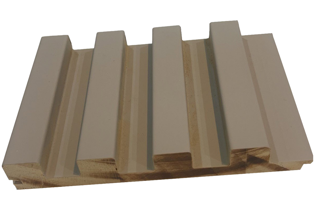 4 Grid Slat Panel - Light Gray (J Collection)