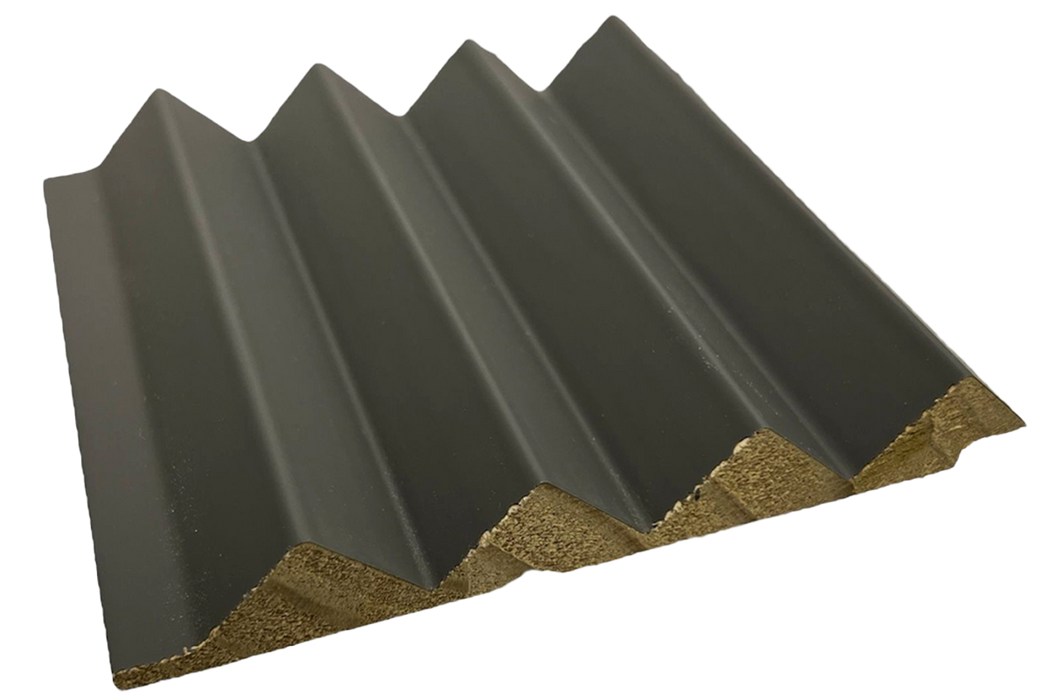 4 Triangles Slat Panel - Gray (J Collection)