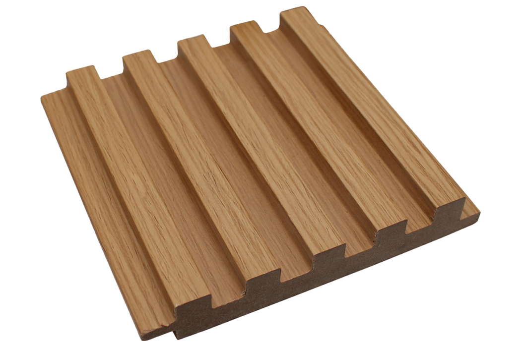 5 Grid Slat Panel - Teak (J Collection)