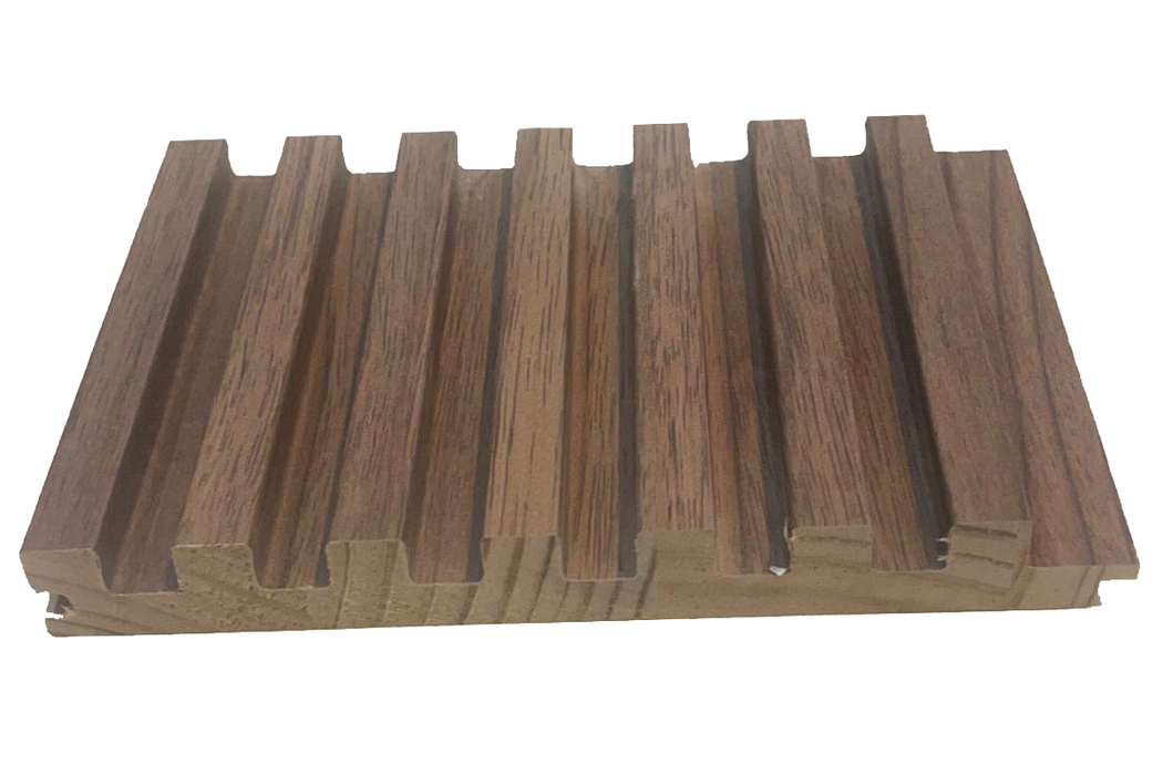 7 Grid Slat Panel - Walnut (J Collection)