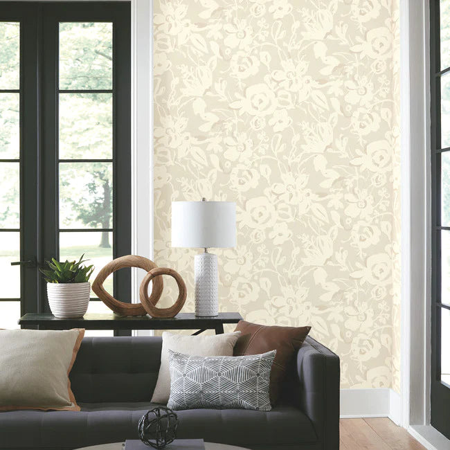 Brushstroke Floral Wallpaper BL1735