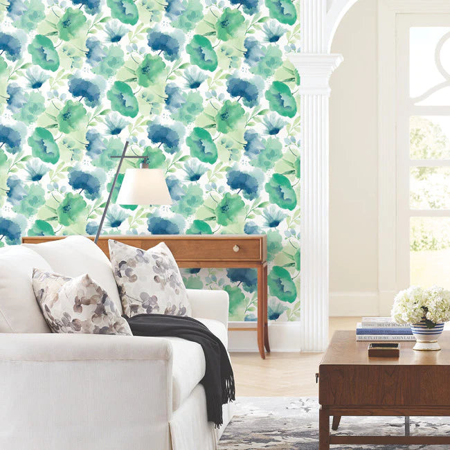 Watercolor Bouquet Wallpaper BL1774