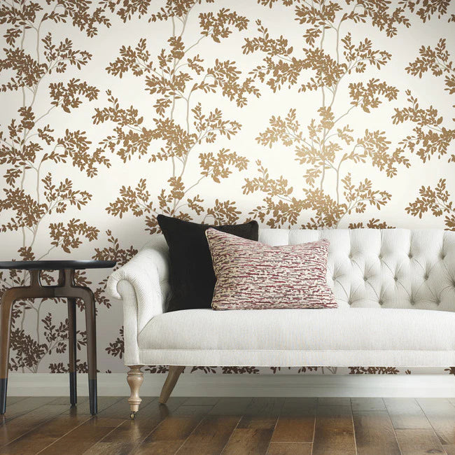 Lunaria Silhouette Wallpaper BL1806