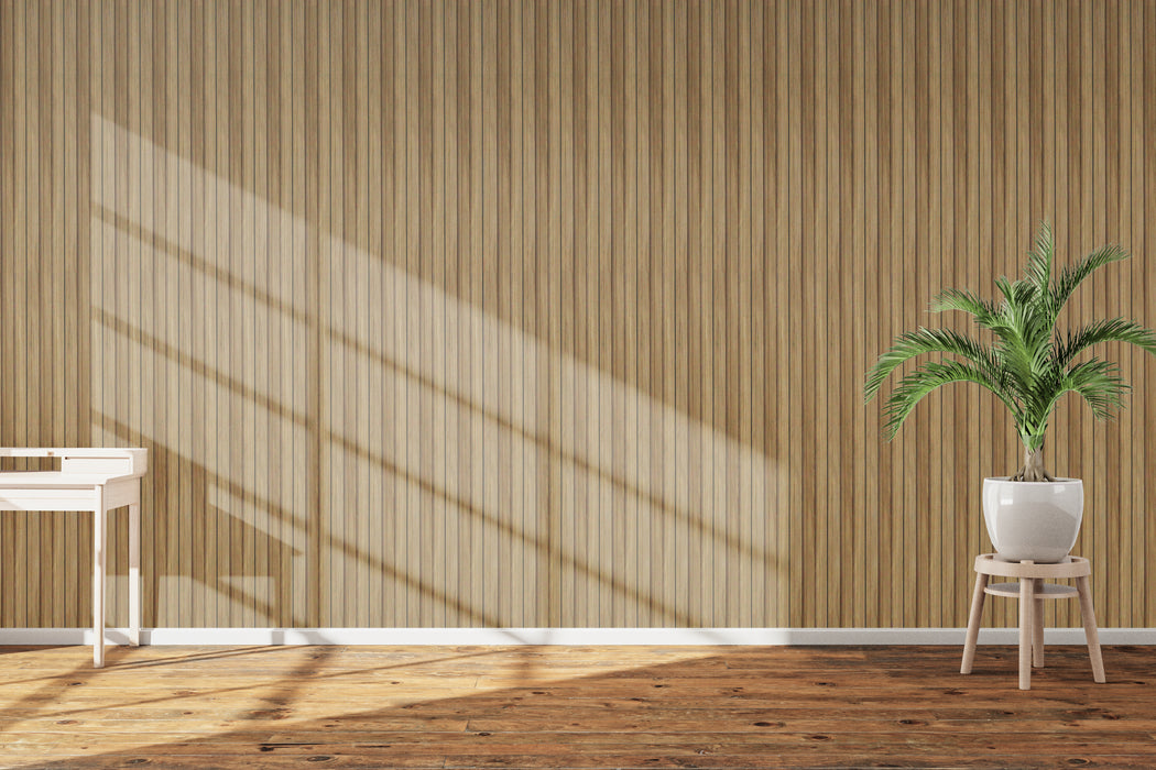 3 Grid Slat Panel - Chestnut (J Collection)