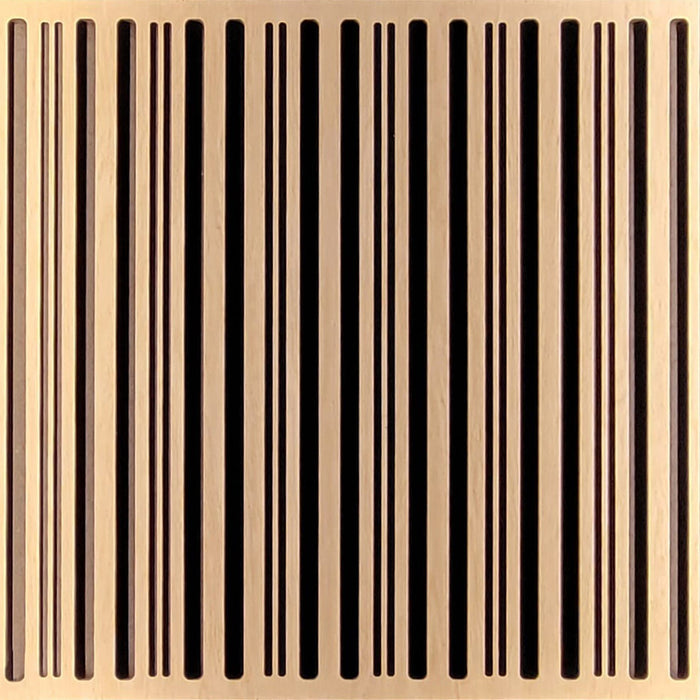 10FT Black MDF Core - Essex Rib