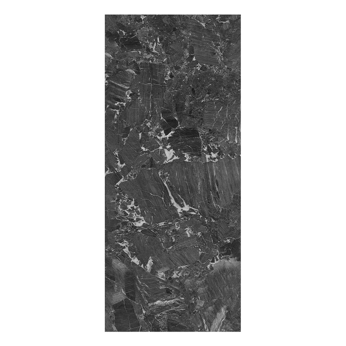 Black Breccia Wall Panels, Argos Black Breccia Marble Effect Wall Panels, Matte