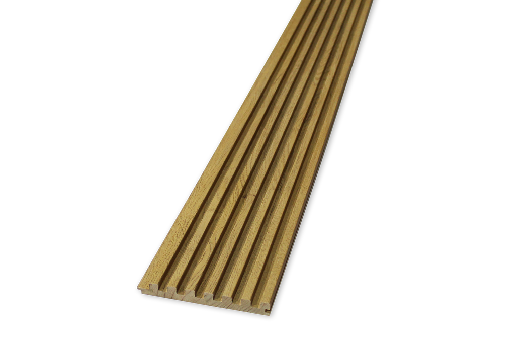 7 Grid Slat Panel - Natural Oak (J Collection)