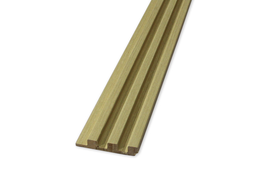 3 Grid Cubic Slat Panel - White Oak Veneer (J Collection)