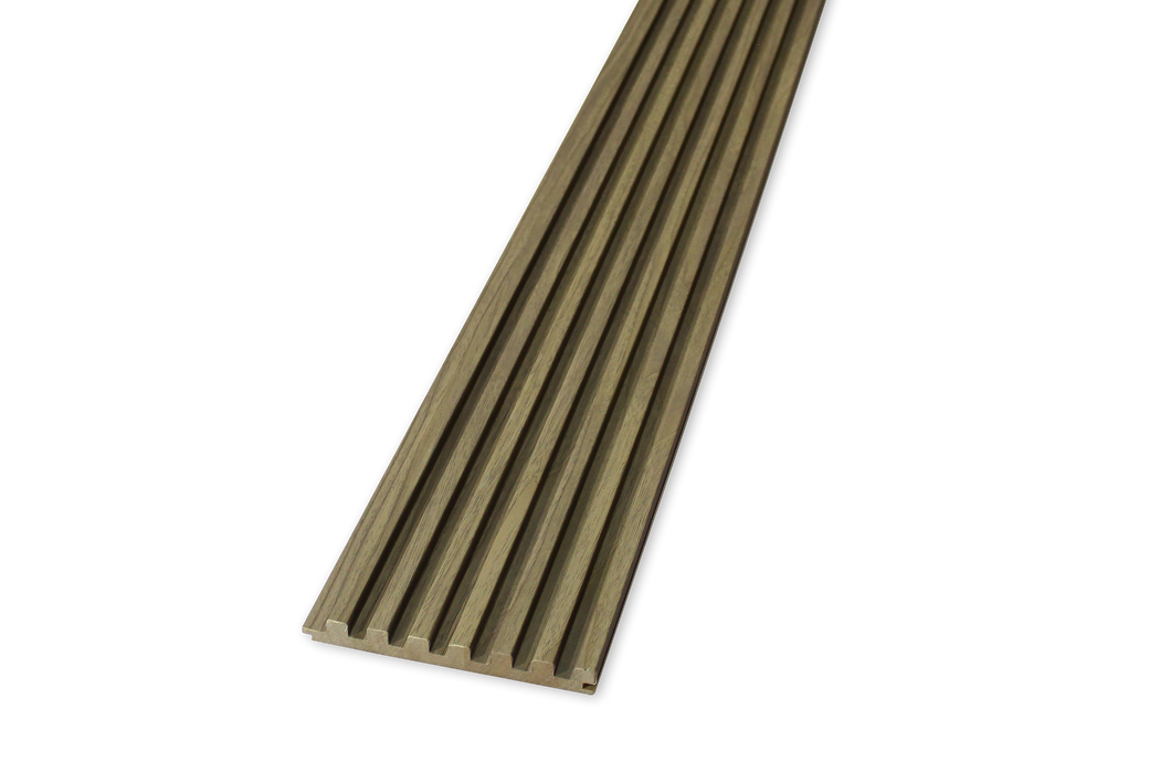 7 Grid Slat Panel - Walnut (J Collection)