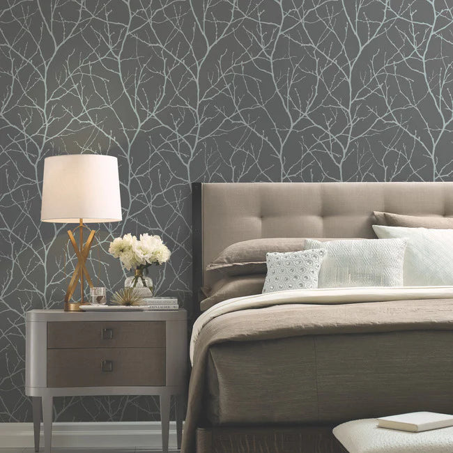 Trees Silhouette Wallpaper MD7125