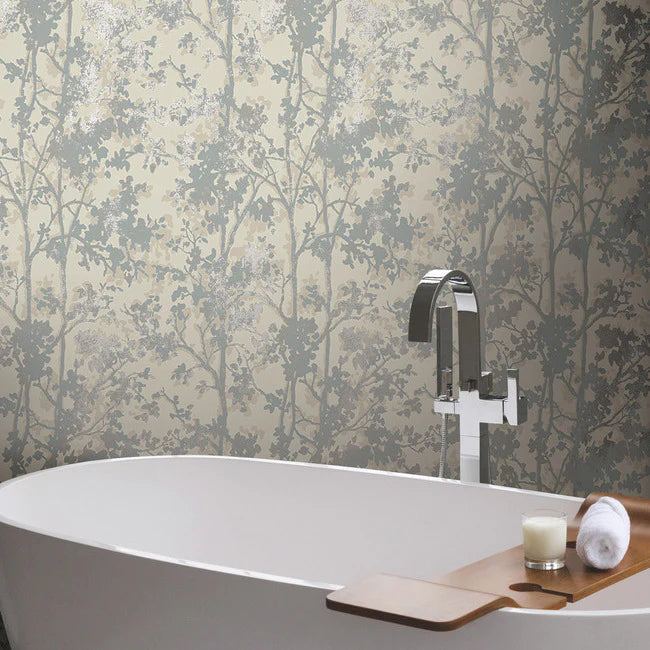 Shimmering Foliage Wallpaper MD7141