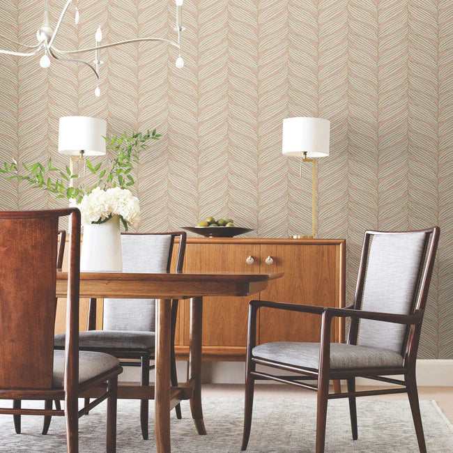 Luminous Leaves Wallpaper MD7161