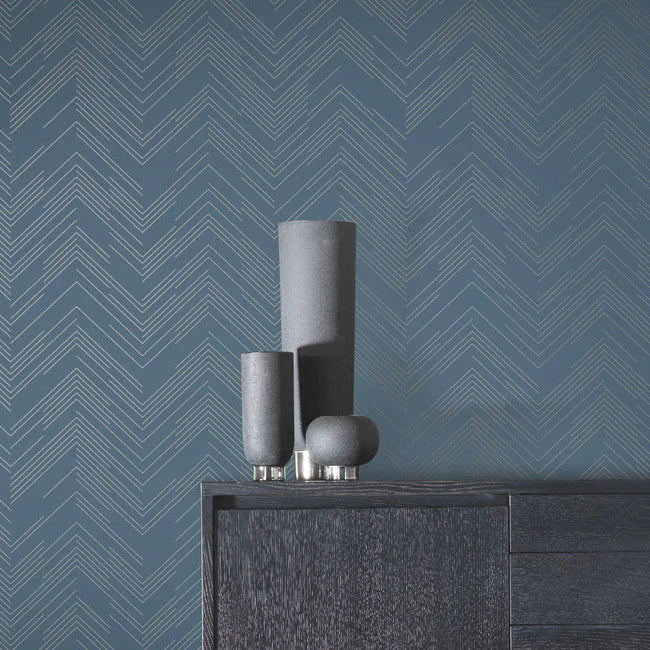 Polished Chevron Wallpaper MD7224