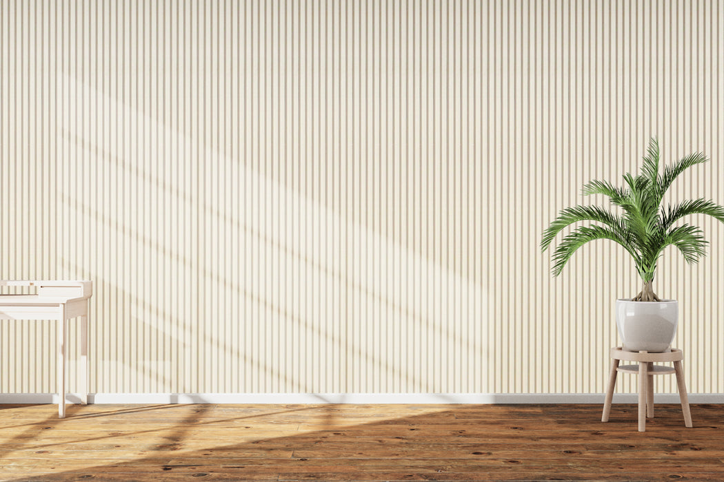 3 Grid Cubic Slat Panel - White Oak Veneer (J Collection)