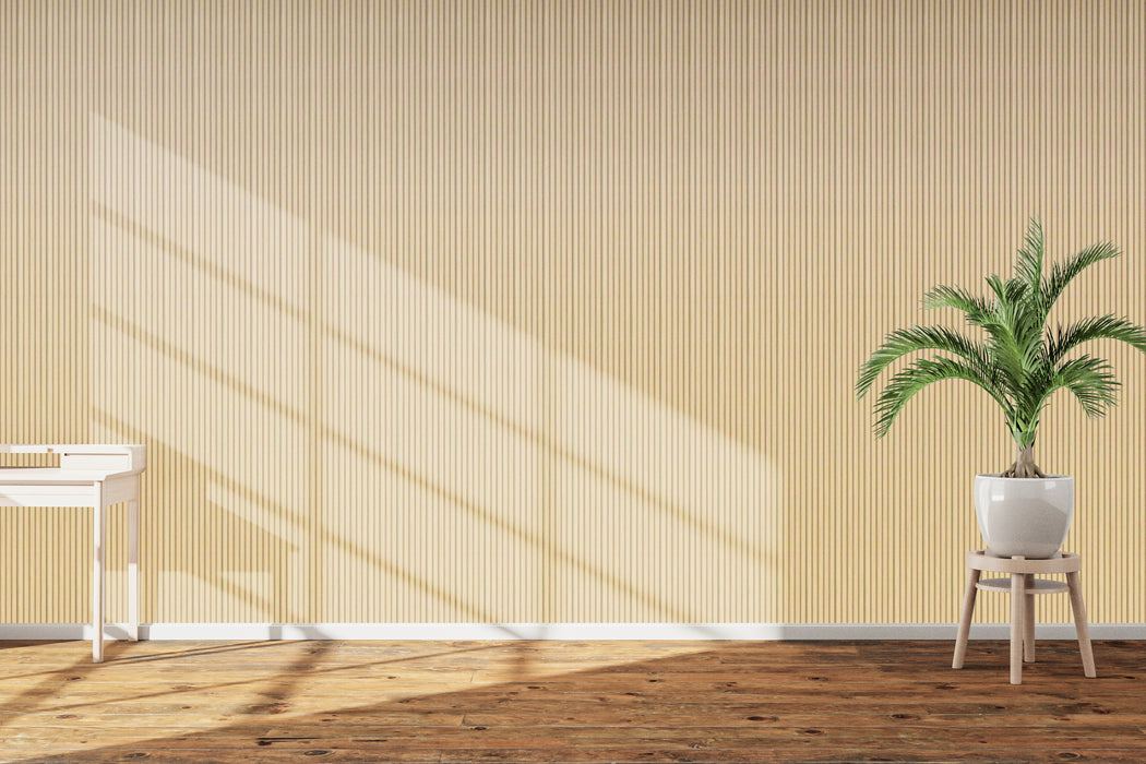 5 Grid Slat Panel - Teak (J Collection)