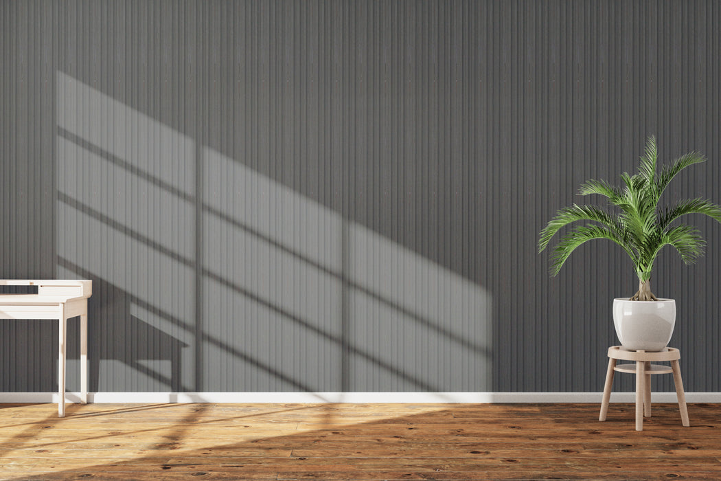 4 Grid Slat Panel - Charcoal Gray (J Collection)
