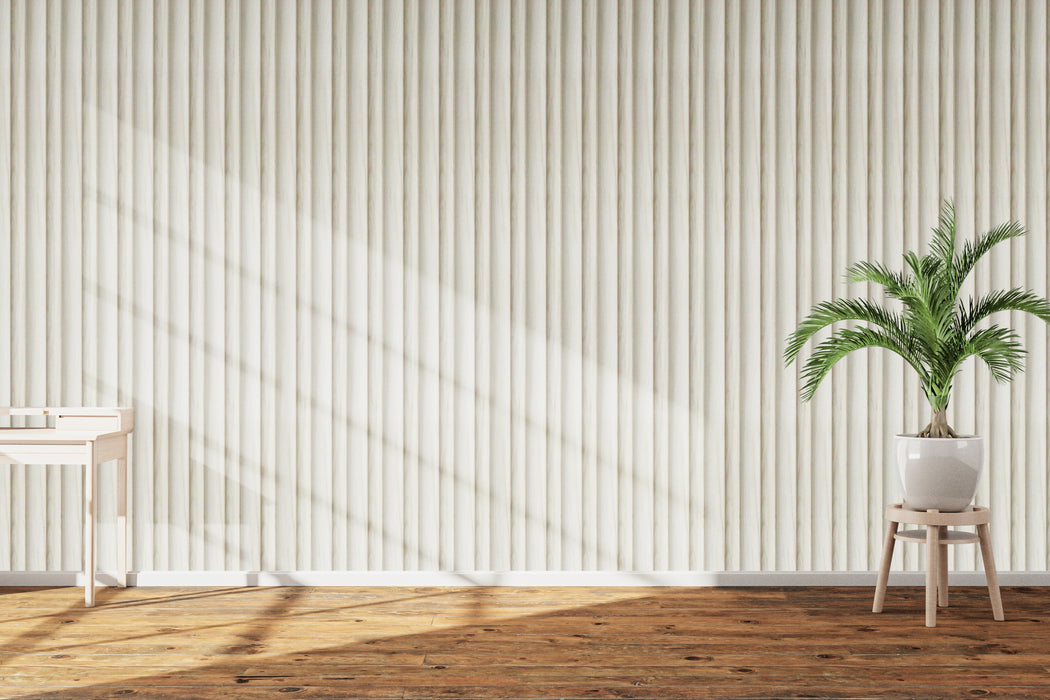 2 Bowl Slat Panel - White Oak (J Collection)