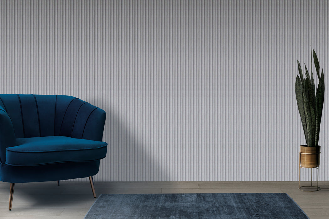 3 Wave Slat Panel - Gray Texture (J Collection)
