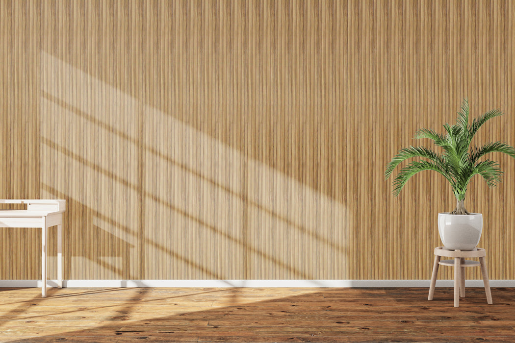 4 Triangles Slat Panel - Chestnut (J Collection)