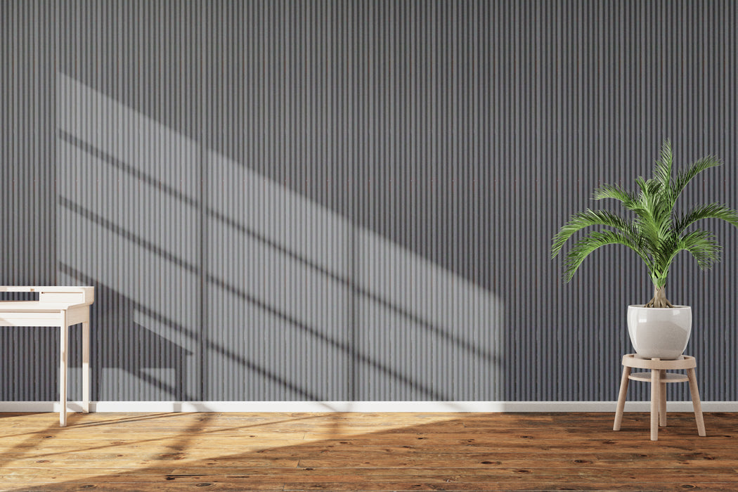 4 Triangles Slat Panel - Gray (J Collection)