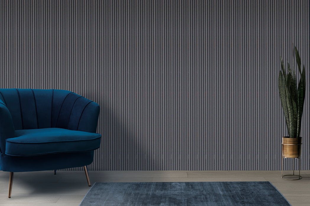 4 Triangles Slat Panel - Gray (J Collection)