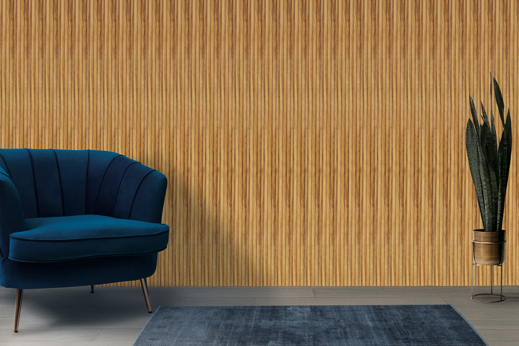 4 Triangles Slat Panel - Chestnut (J Collection)
