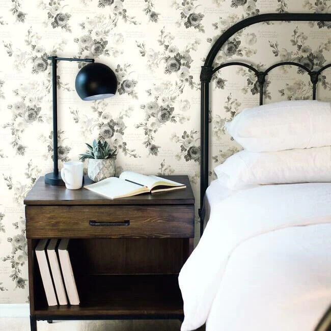 Heirloom Rose Premium Peel + Stick Wallpaper PSW1007RL