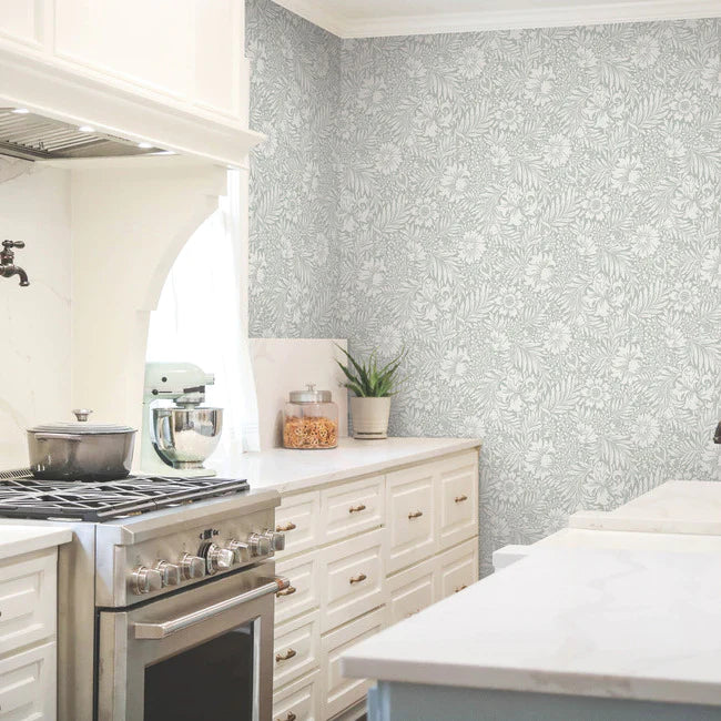 Modern Acanthus Premium Peel Wallpaper PSW1446RL