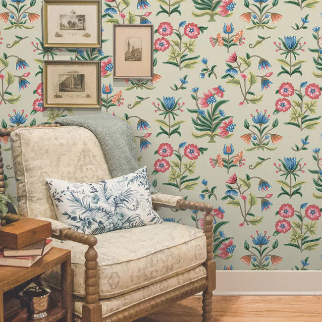 Heirloom Floral Premium Peel Wallpaper PSW1447RL