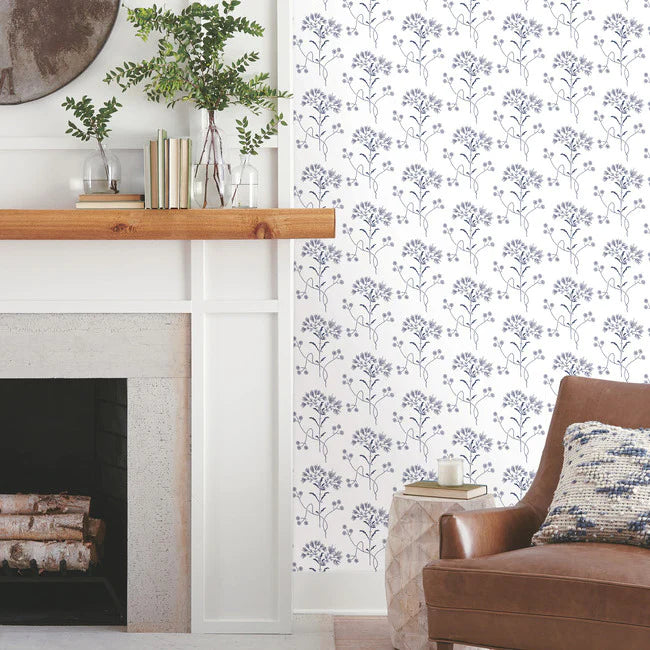 Wildflower Premium Peel + Stick Wallpaper PSW1504RL
