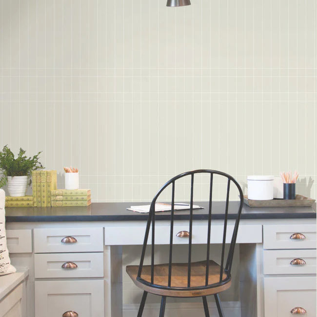 Linear Gridwork Premium Peel + Stick Wallpaper PSW1512RL