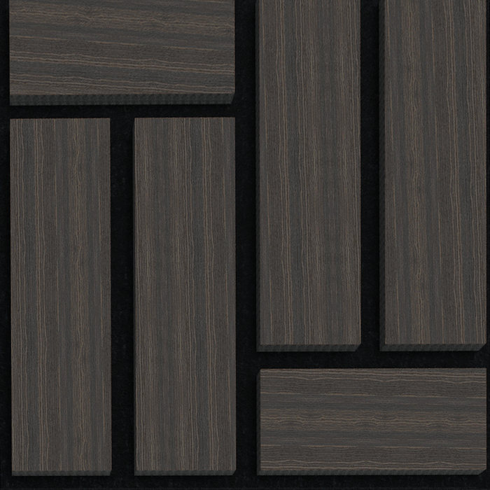 2FT Block Acoustic Panel - Smoked Oak (Pack of 4)