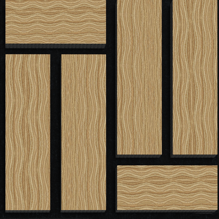 2FT Block Acoustic Panel - Walnut (Pack of 4)