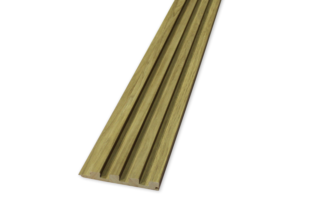 4 Grid Slat Panel - Chestnut (J Collection)