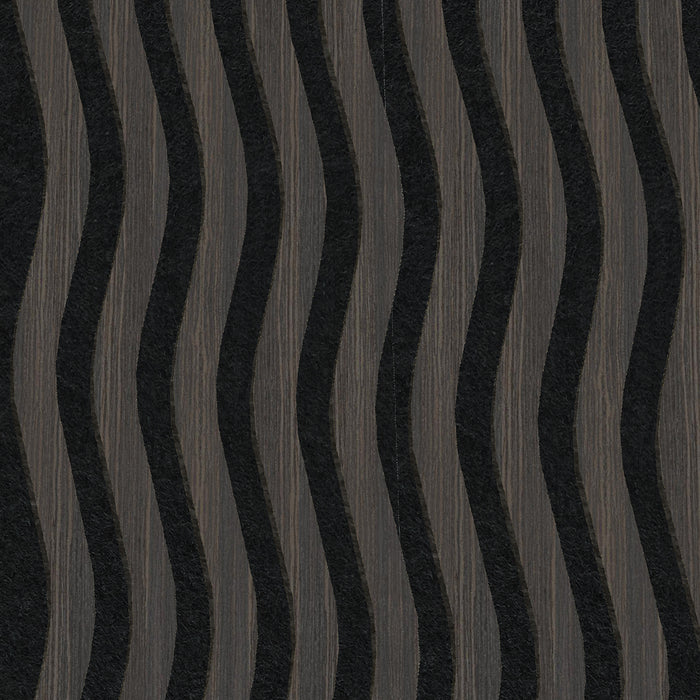 8FT Wave Acoustic Panel - Smoked Oak