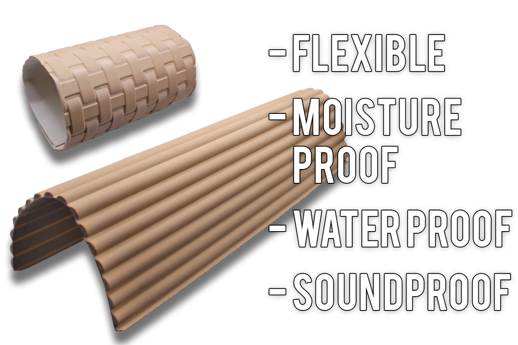 Flexible MDF Board - Embossed Wood Pulp Finish (D108)