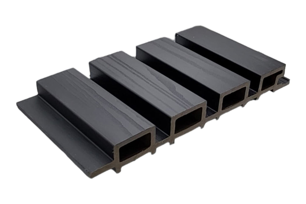 BELFAST 9000 -  Black Starshine Wood Grain - European Style Siding