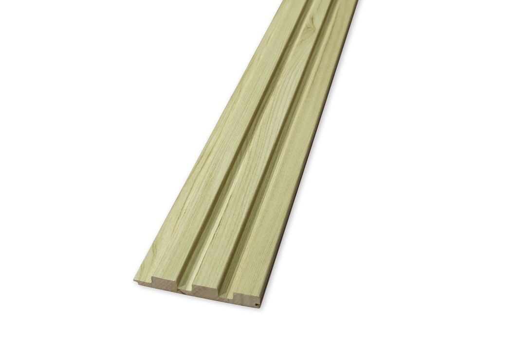 3 Grid Slat Panel - White Oak (J Collection)