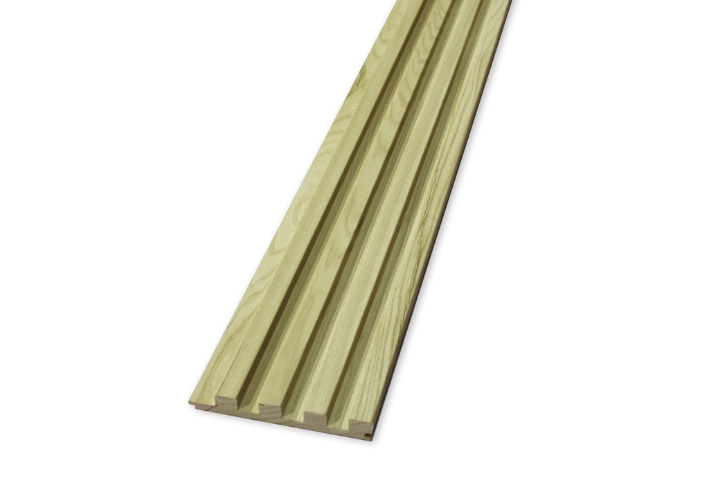 4 Grid Slat Panel - White Oak (J Collection)
