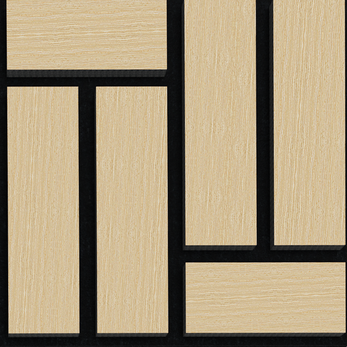 2FT Block Acoustic Panel - White Oak (Pack of 4)