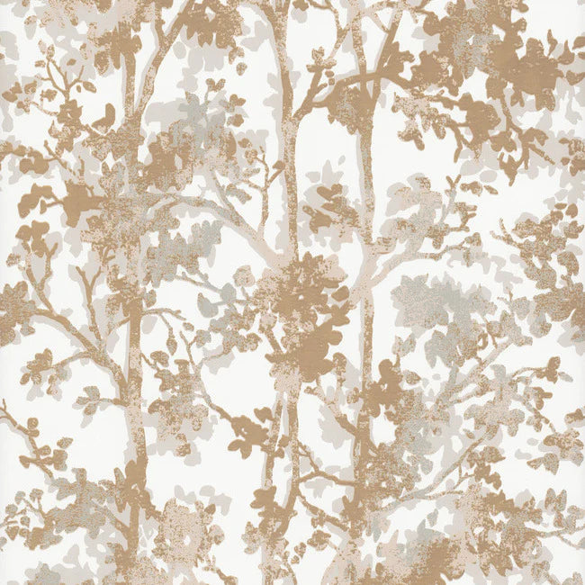 Shimmering Foliage Wallpaper NW3583