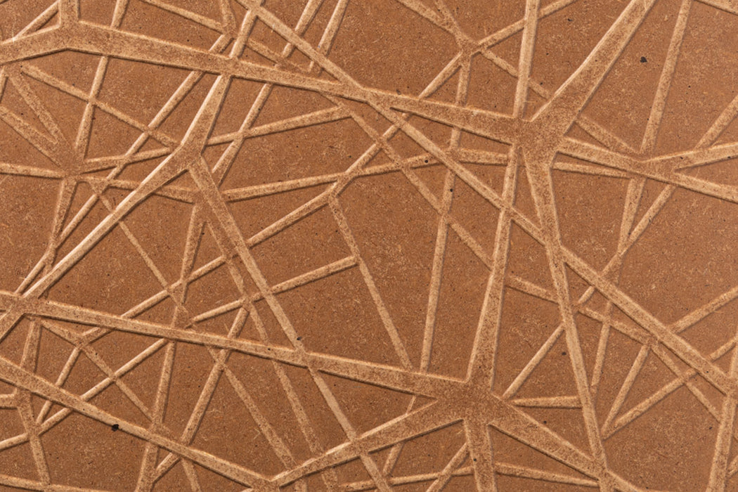 Brown Trama Textured Panel - Paintable