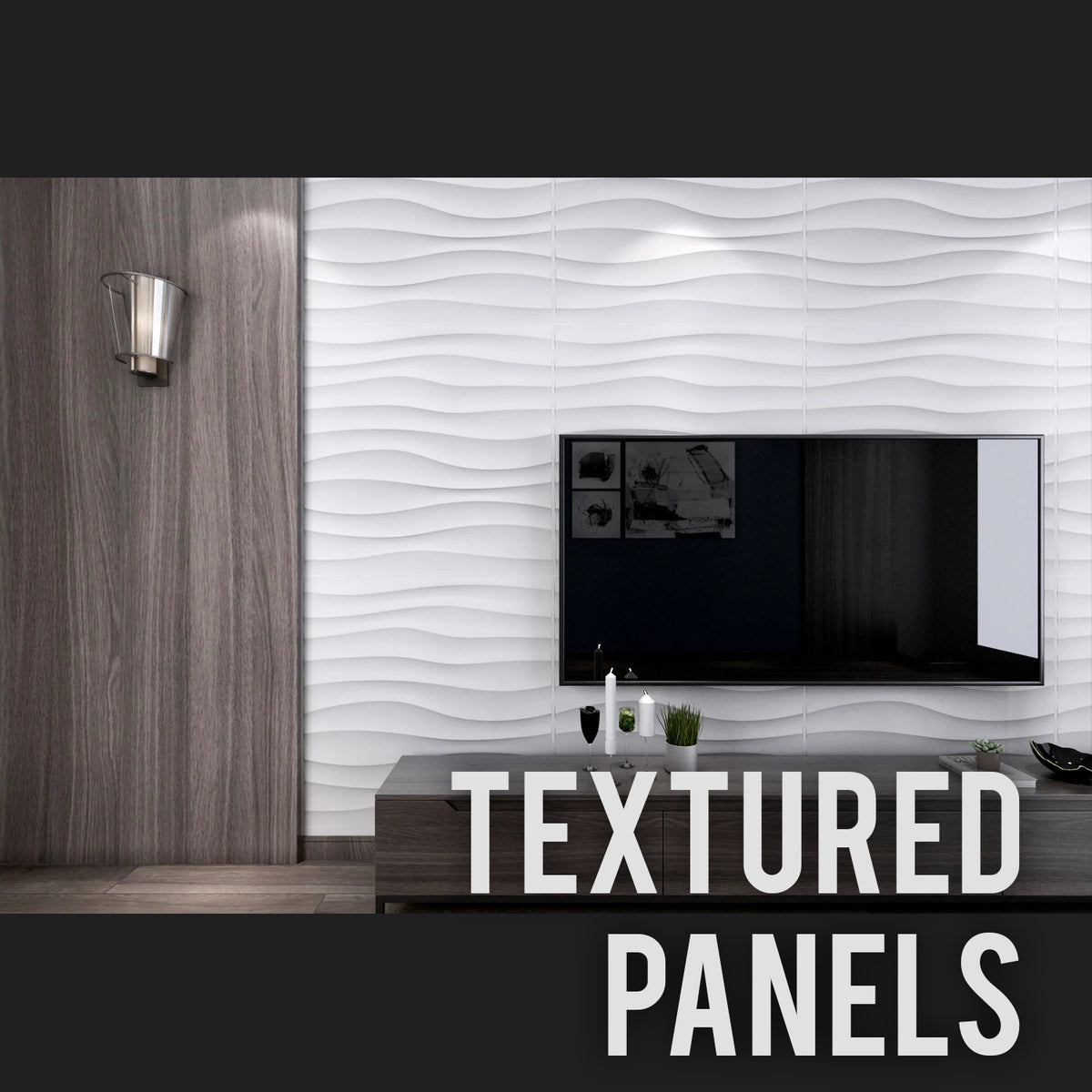 Embossed Panel Design Textured Panels — WALLS Decor