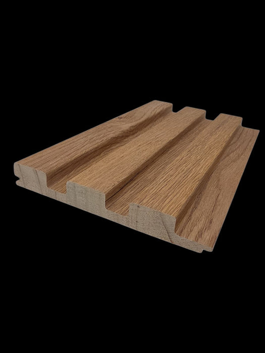 3 Grid Slat Panel - Natural Oak (J Collection)