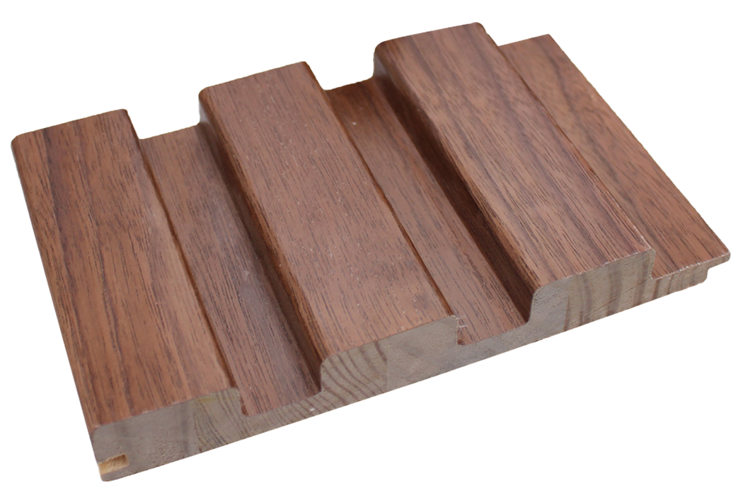 3 Grid Slat Panel - Walnut Veneer (J Collection)