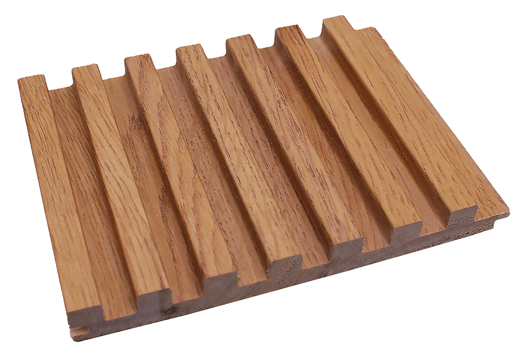 7 Grid Slat Panel - Natural Oak (J Collection)