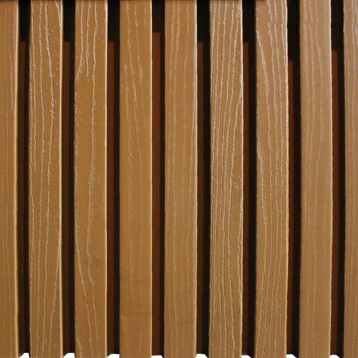BELFAST 9000 -  Teak Starshine Wood Grain - European Style Siding