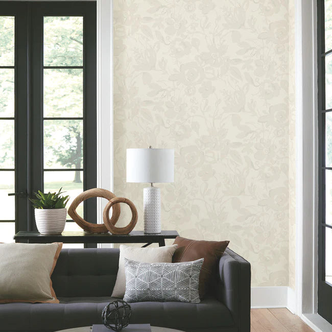 Brushstroke Floral Wallpaper BL1734